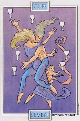 Winged spirit tarot